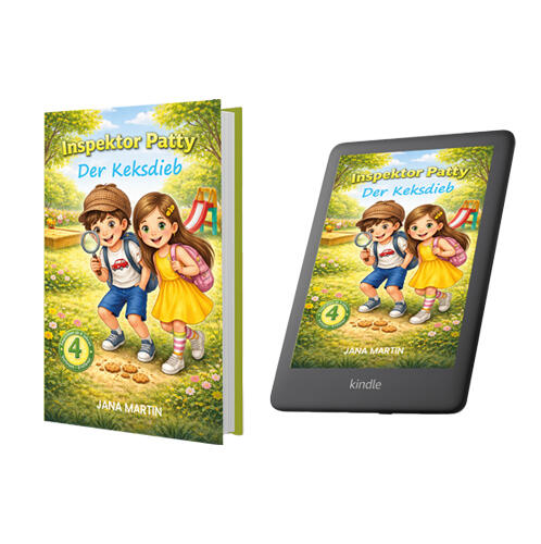 Patty und Leni ein Junge und ein Mädchen, die beiden Hauptfiguren in Inspektor Patty